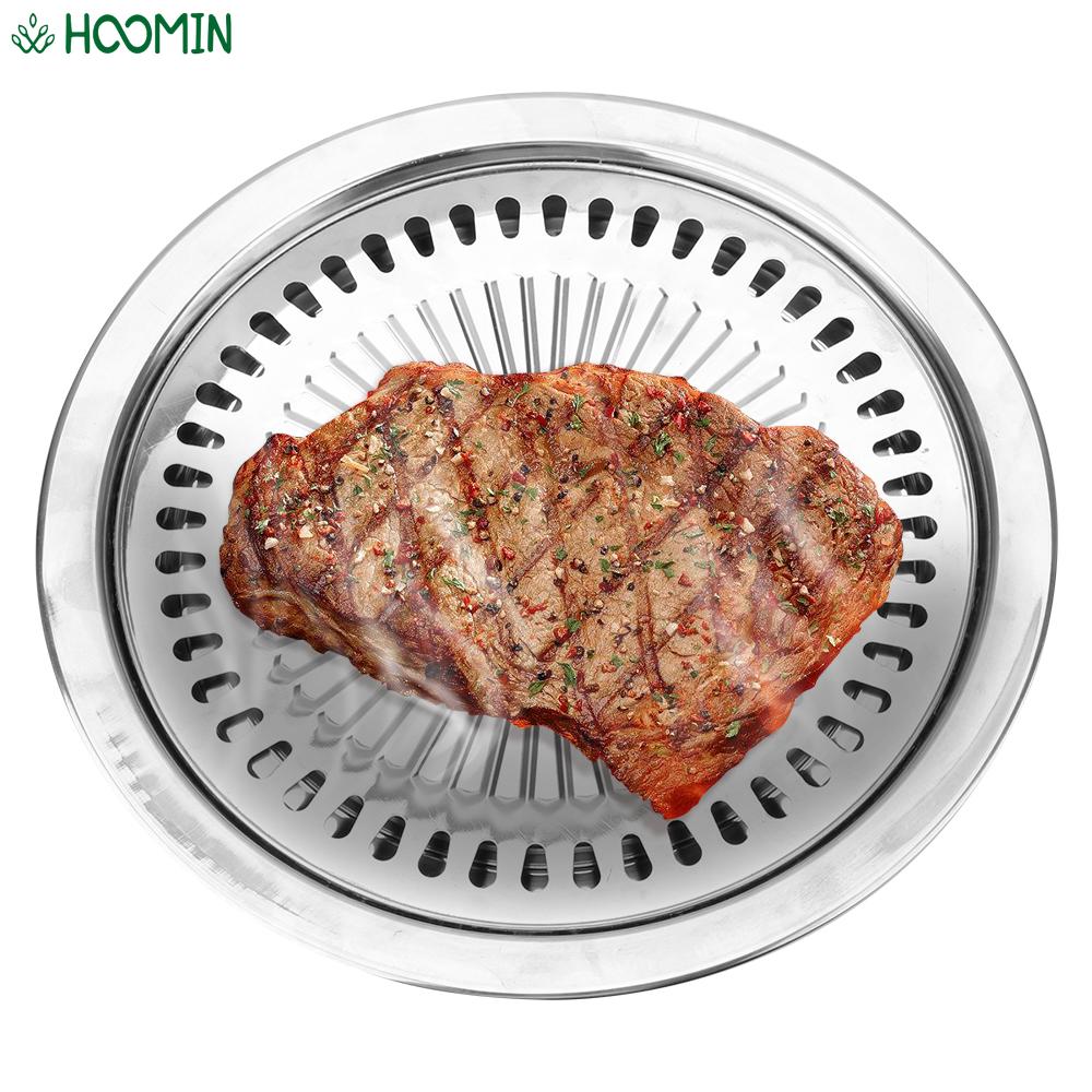 Home Cooking Channel - Smokeless Barbecue Grill Pan Non-Stick Gas