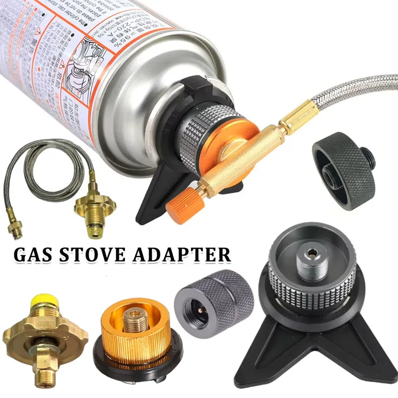 Home Cooking Gas - Butane Canister Adapter Outdoor Camping Gas