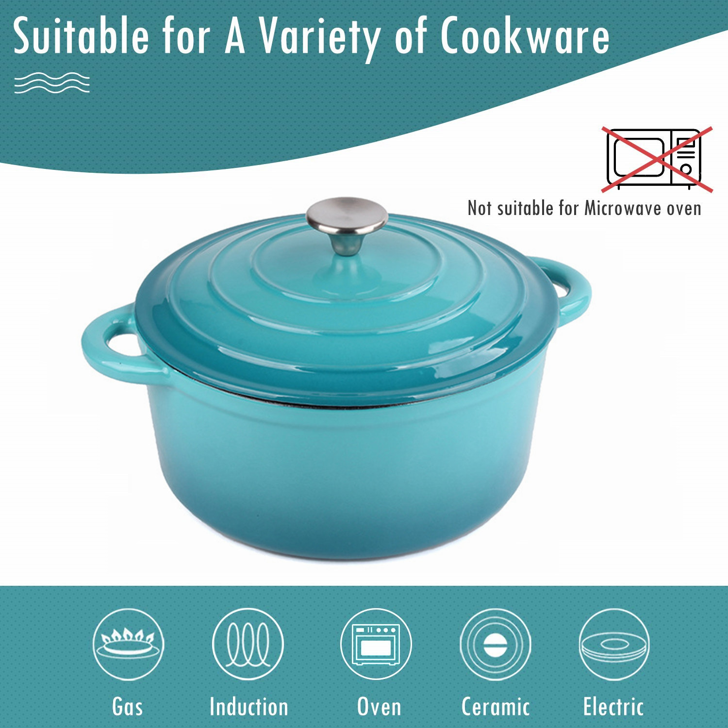 26cm Enameled Cast Iron Dutch  - огляд і ціна Dutch Oven Enamel