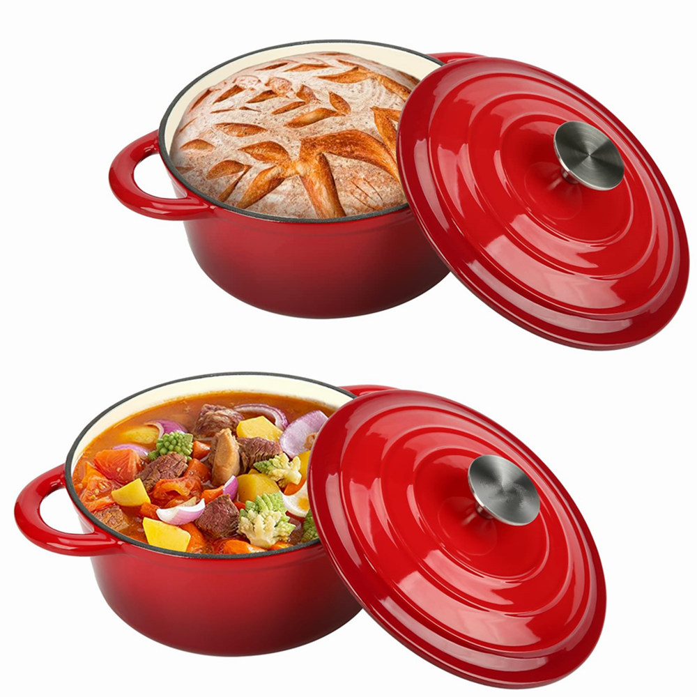 26cm Enameled Cast Iron Dutch  - огляд і ціна Dutch Oven Enamel