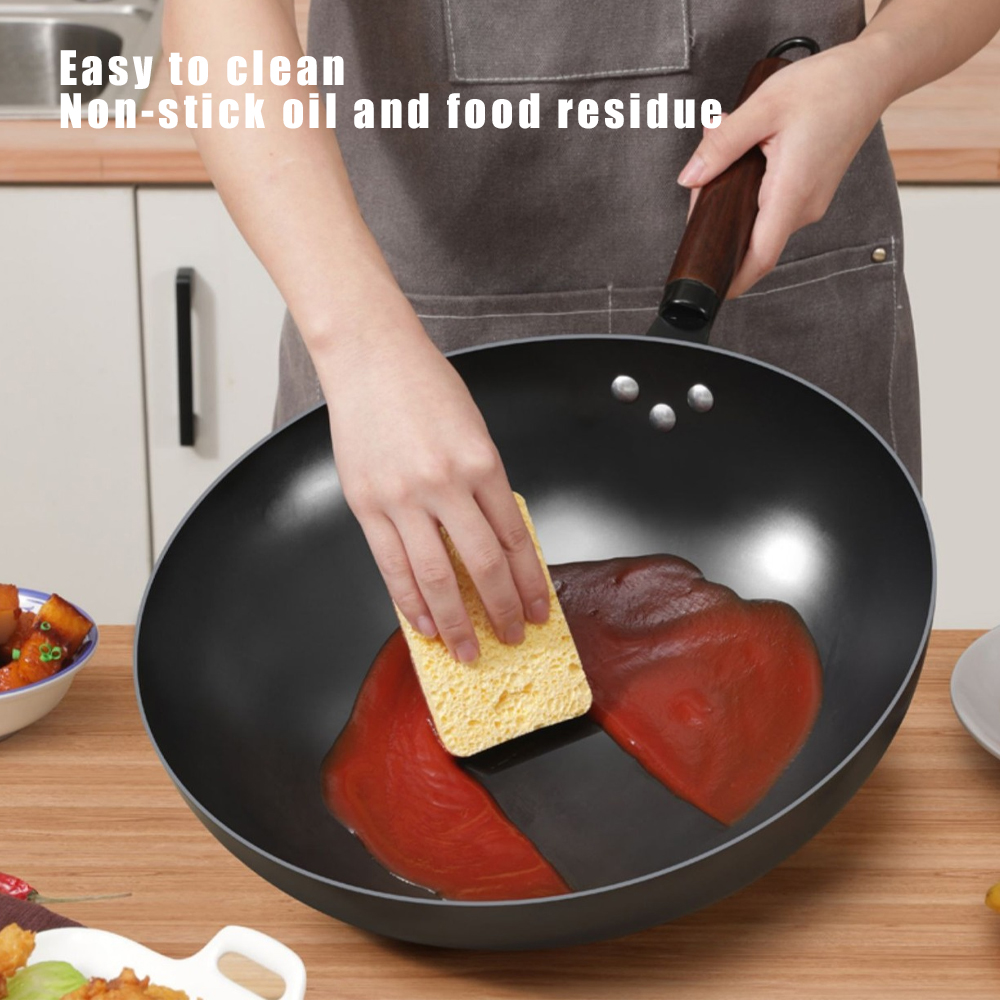 30/32cm Deep Wok Frying Pan No - огляд і ціна Home Cooking Channel
