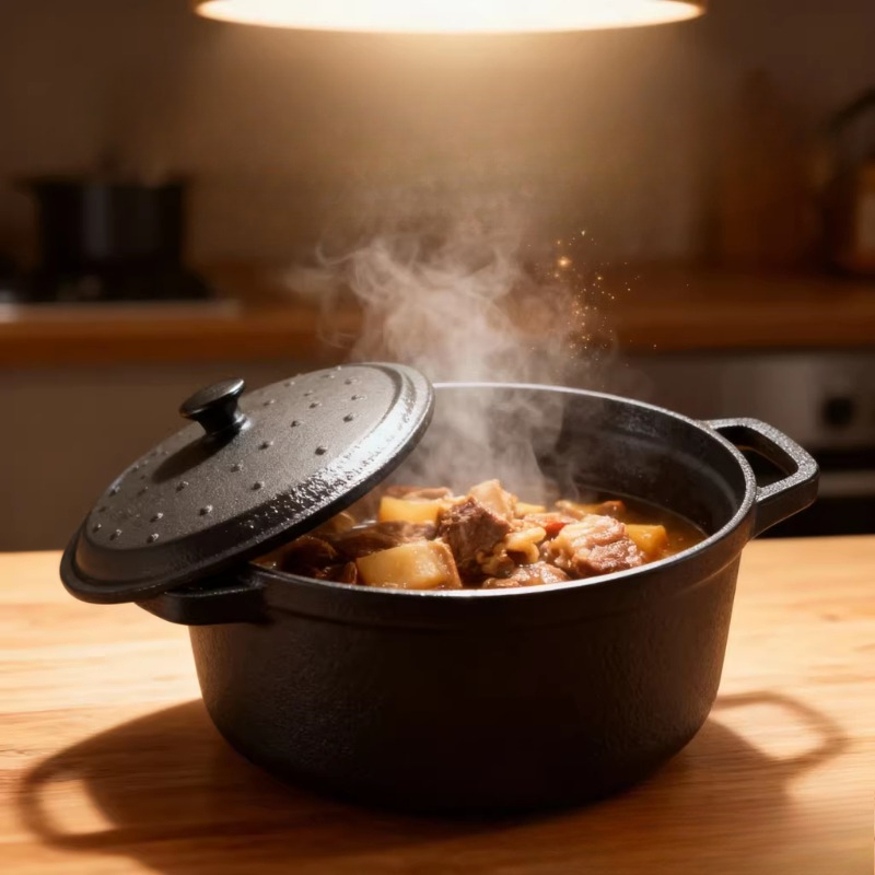 Enameled Cast Iron Dutch Oven, - огляд і ціна Dutch Oven Enamel