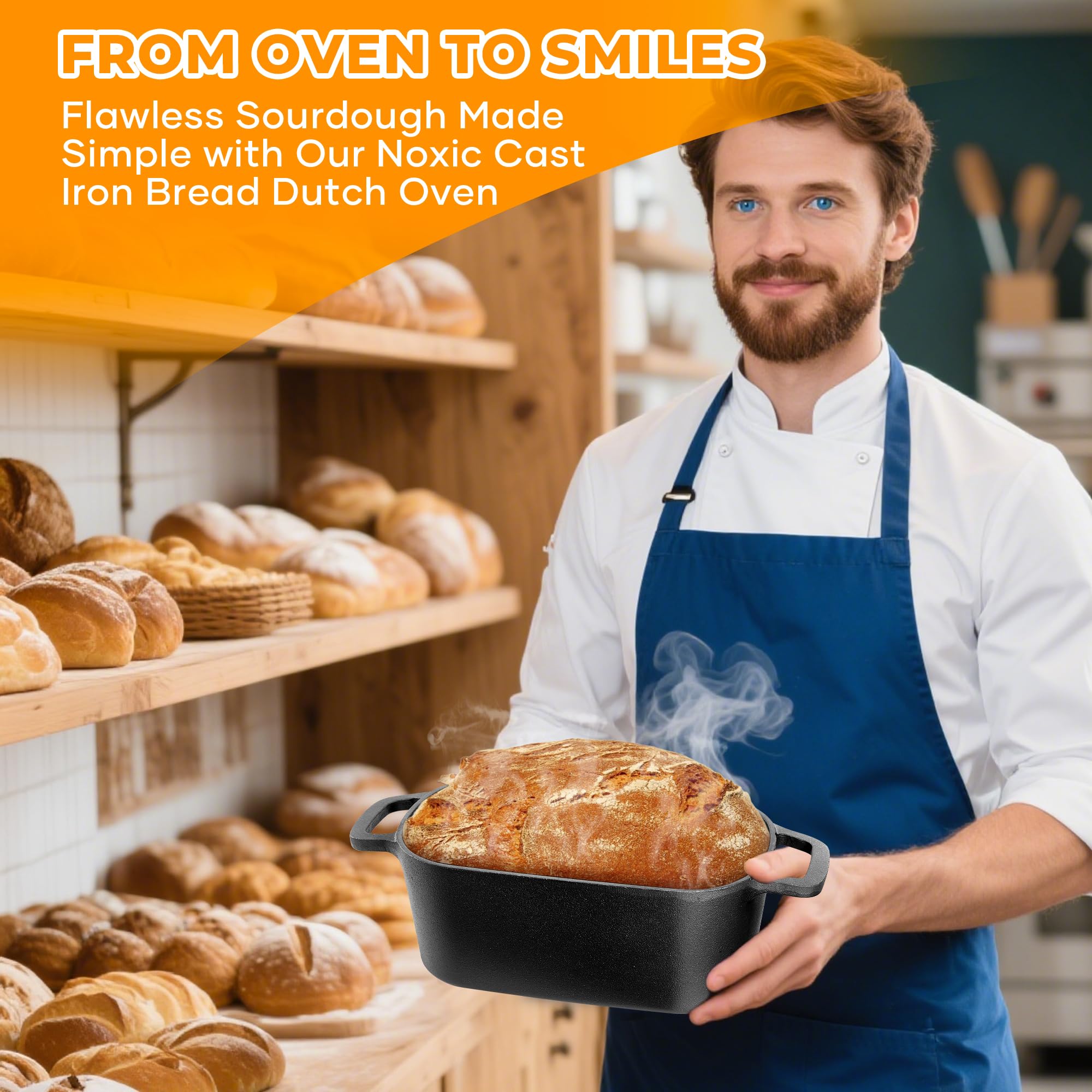 Dutch Oven For Bread Baking So - огляд і ціна Dutch Oven Enamel