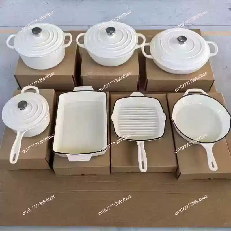7-Piece Cast Iron Enamel Dutch - огляд і ціна Dutch Oven Enamel