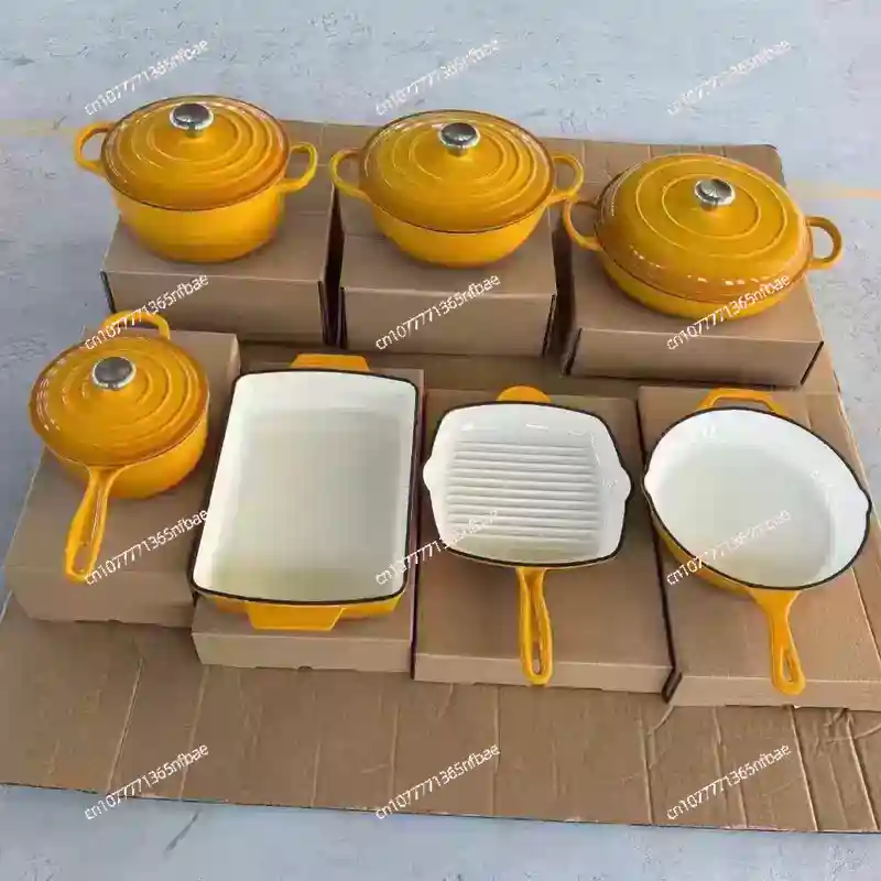 7-Piece Cast Iron Enamel Dutch - огляд і ціна Dutch Oven Enamel