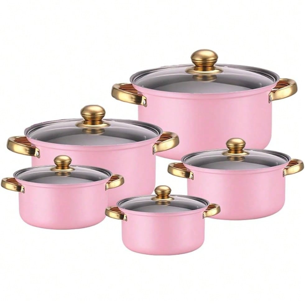 Stainless Steel Cookware Set C - огляд і ціна Home Cooking Channel