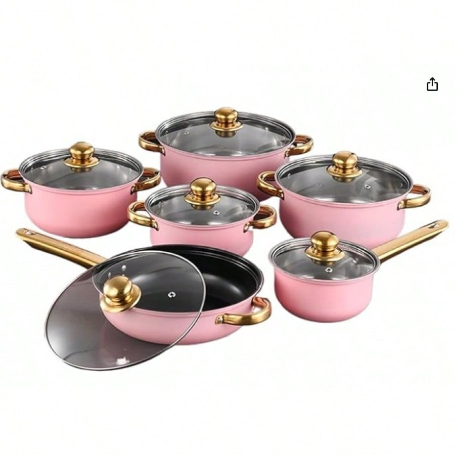Stainless Steel Cookware Set C - огляд і ціна Home Cooking Channel