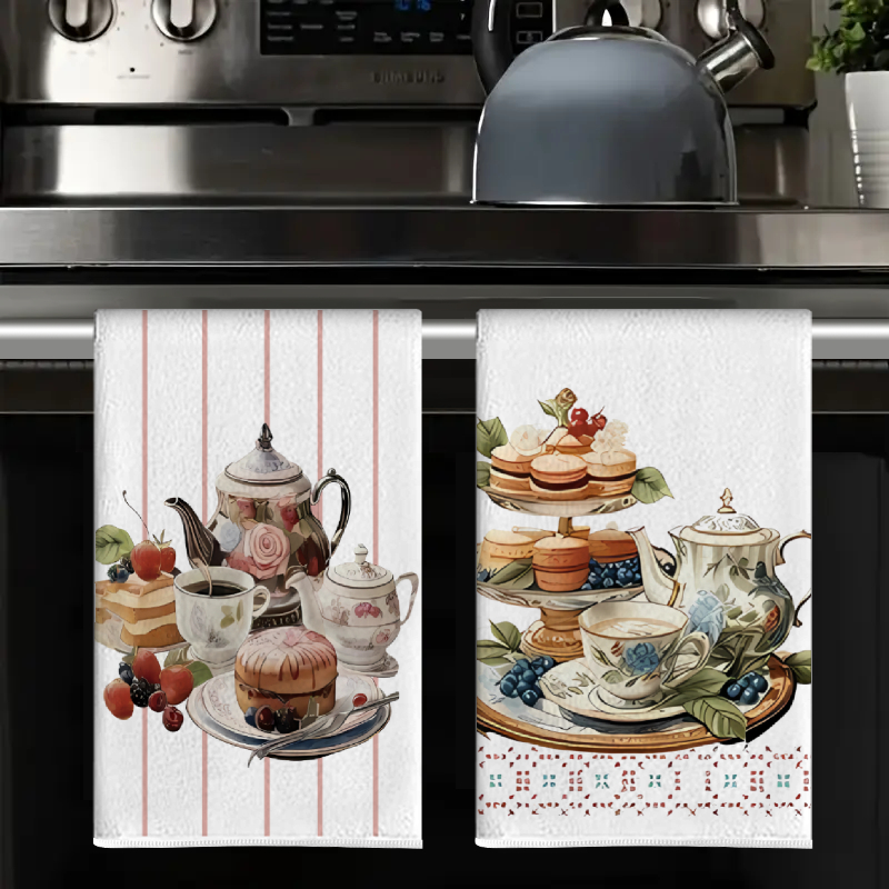 2Pcs, Dessert Cake Kitchen Tow - огляд і ціна Home Cooking Is The Best