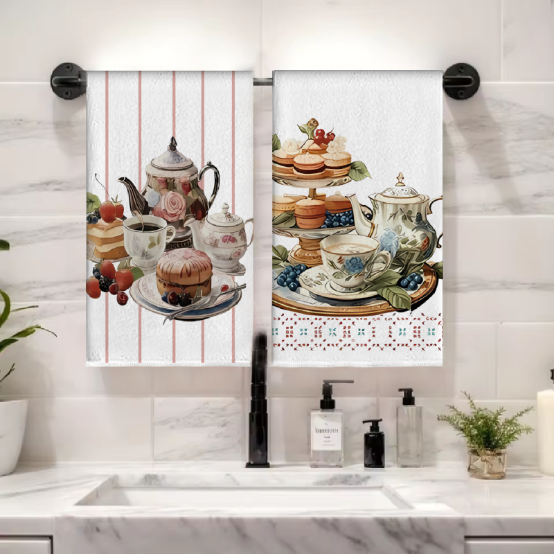 2Pcs, Dessert Cake Kitchen Tow - огляд і ціна Home Cooking Is The Best