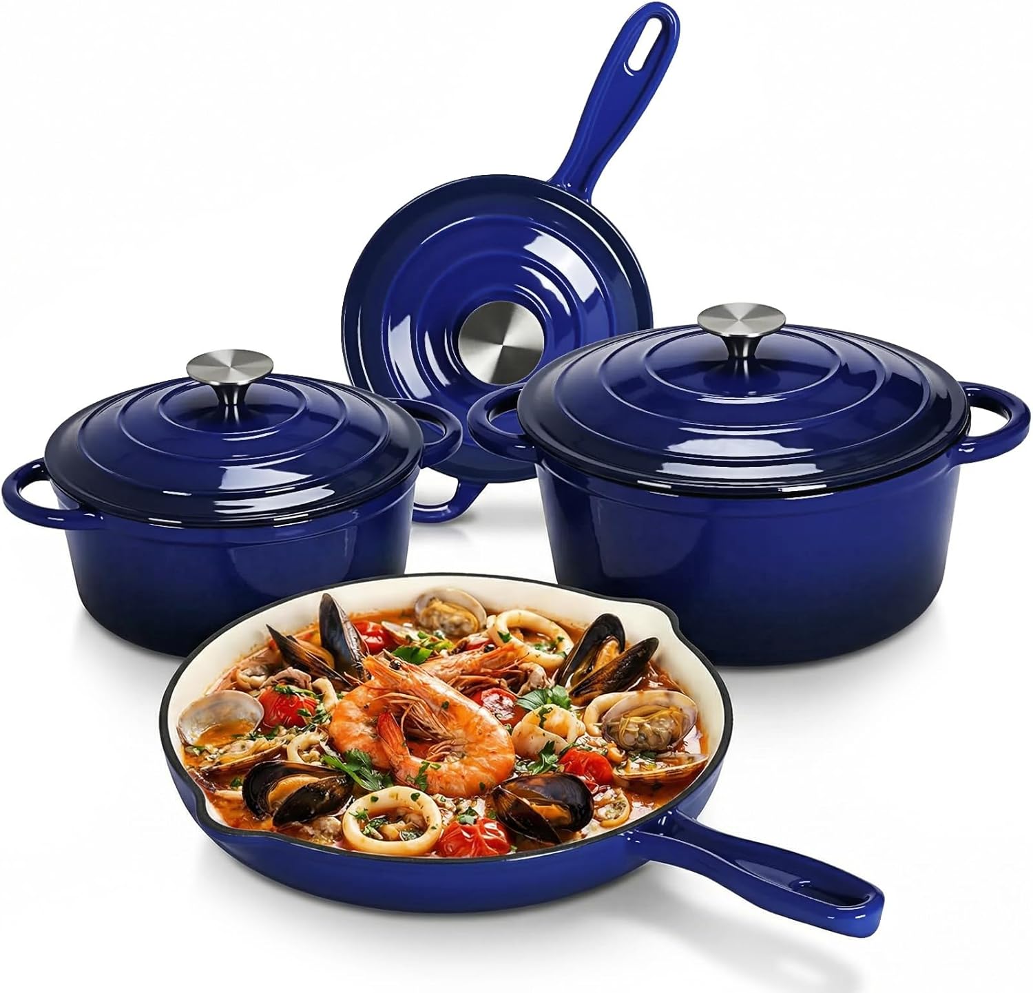 Nonstick Enameled Cast Iron Co - огляд і ціна Dutch Oven Enamel
