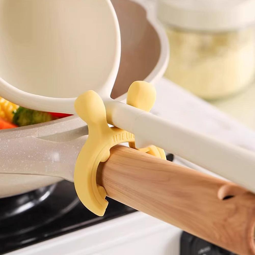 3pcs Silicone Spoon Rest Heat  - огляд і ціна Home Cooking Channel