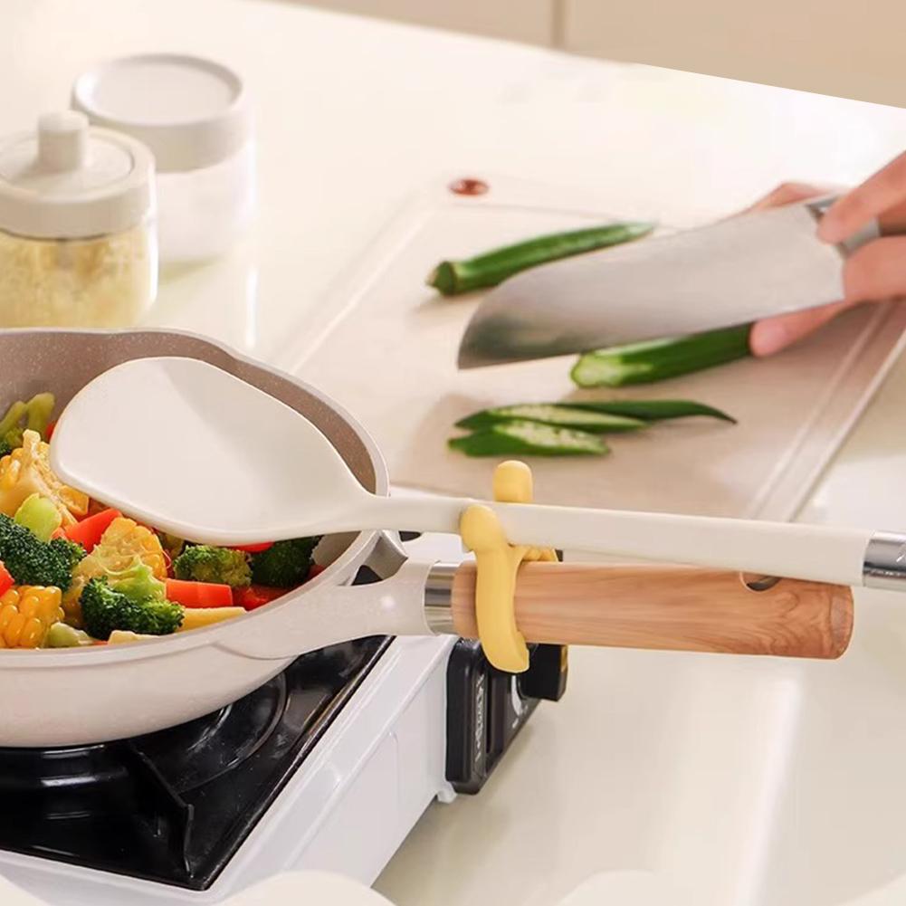 3pcs Silicone Spoon Rest Heat  - огляд і ціна Home Cooking Channel