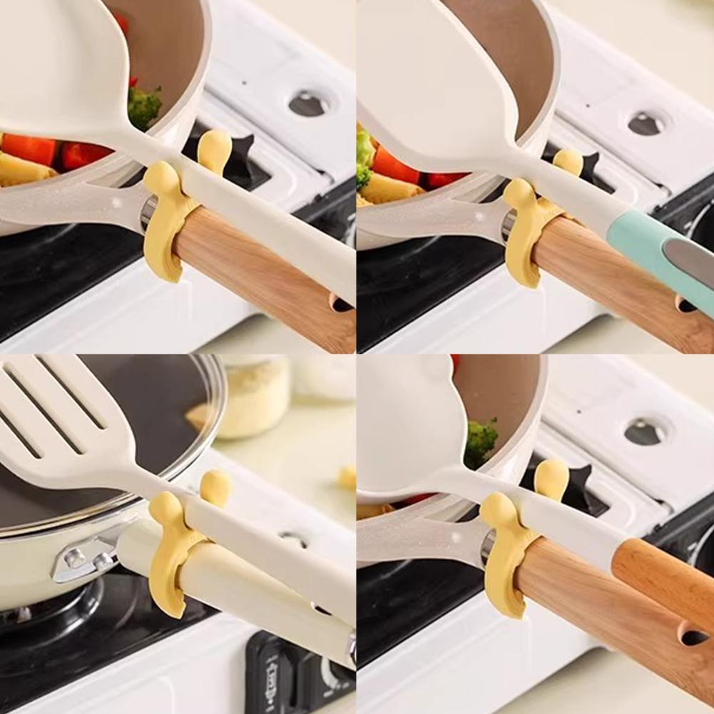 3pcs Silicone Spoon Rest Heat  - огляд і ціна Home Cooking Channel