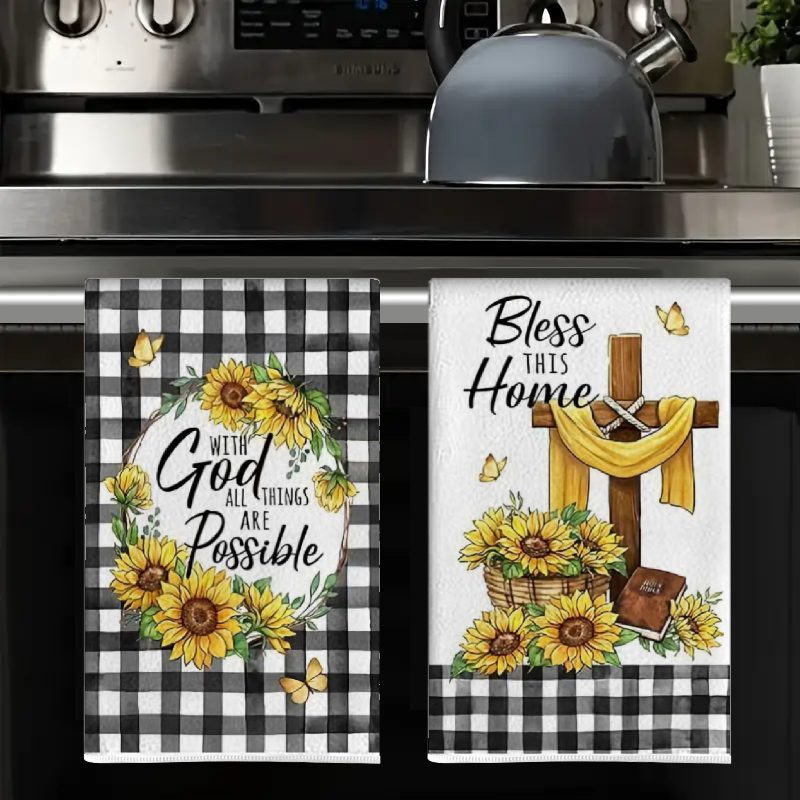 2Pcs, Black and White Checkere - огляд і ціна Home Cooking Is The Best