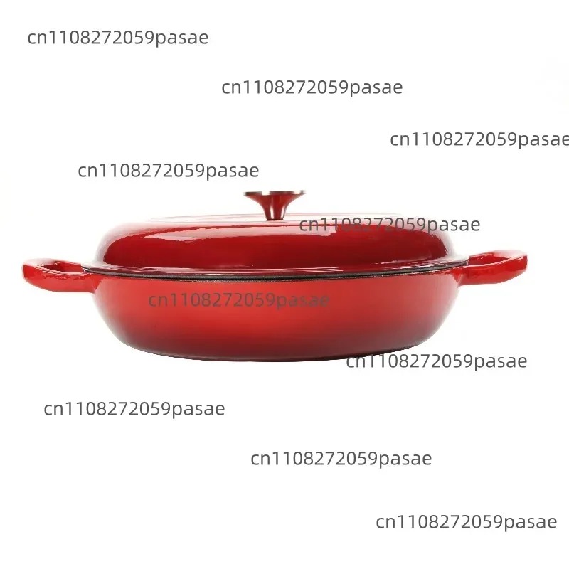 12 Inch 30cm Round Pot Cast Ir - огляд і ціна Dutch Oven Enamel