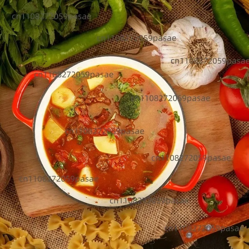 12 Inch 30cm Round Pot Cast Ir - огляд і ціна Dutch Oven Enamel