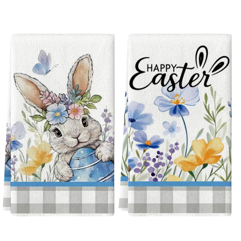 2Pcs, Easter Gray Checkered Ra - огляд і ціна Home Cooking Is The Best