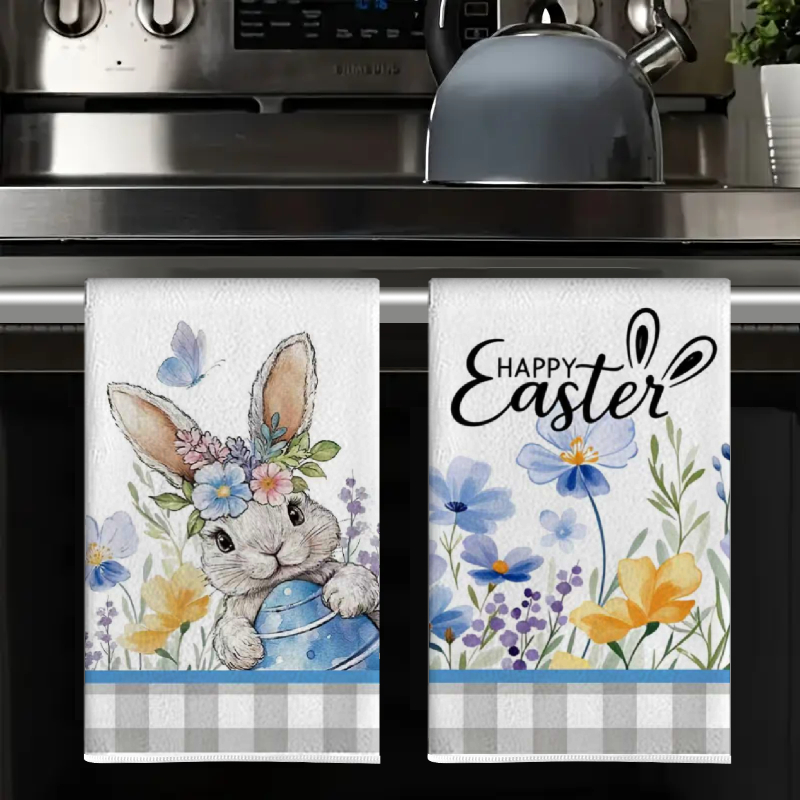 2Pcs, Easter Gray Checkered Ra - огляд і ціна Home Cooking Is The Best
