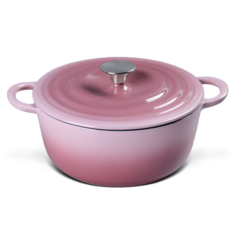 22/24/26/28cm Gradation Pink C - огляд і ціна Dutch Oven Enamel